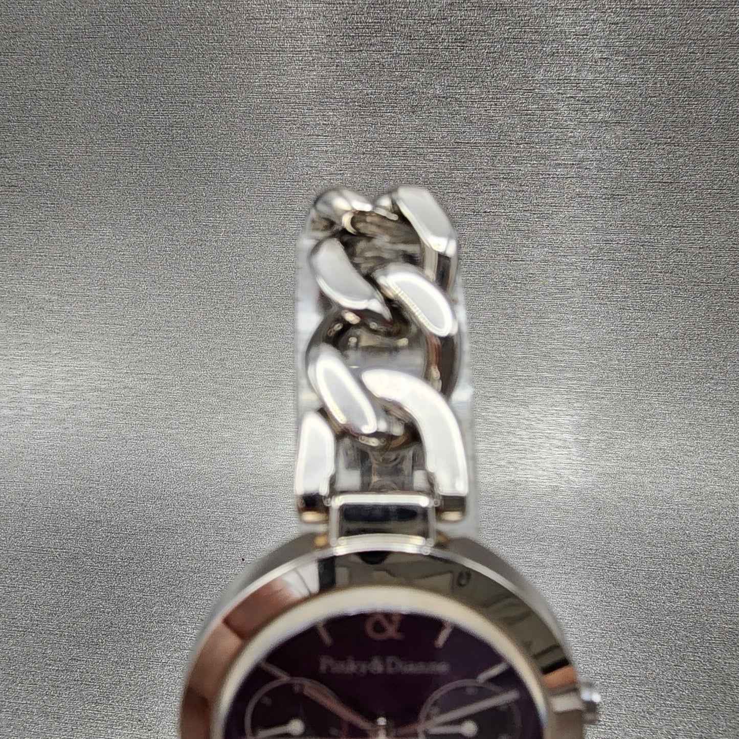 Seiko Pinky & Dianne Watch Women 32mm Purple Dial Steel Daydate Round New Batt