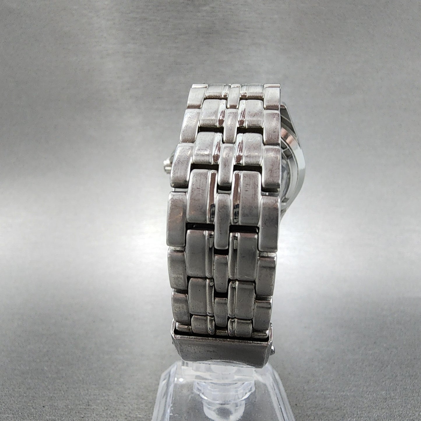 Citizen Forma Automatic Watch Men 37mm Silver Dial Silver Tone Daydate Runs