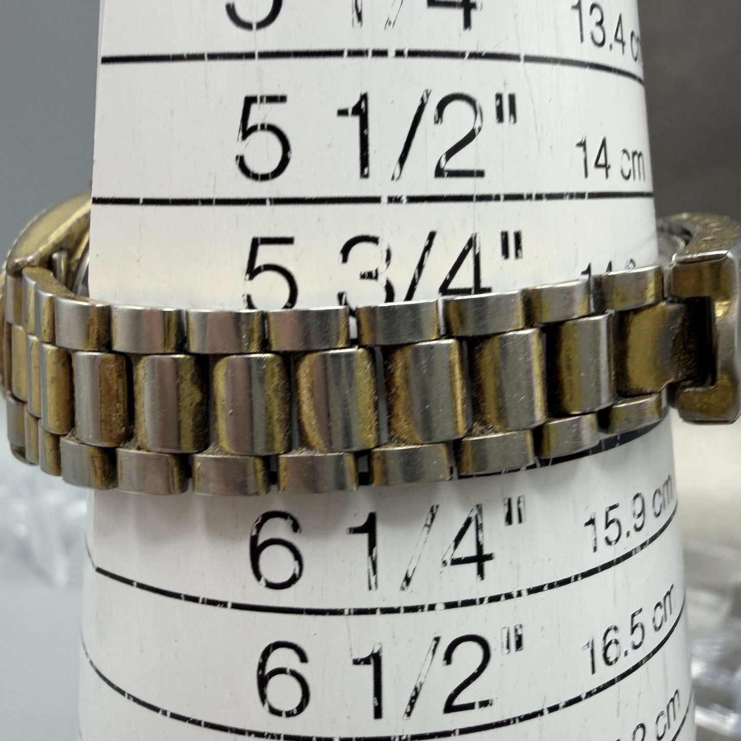 Seiko SQ Watch Women 25mm Champagne Dial Gold Tone Daydate 8523-0059 New Battery10