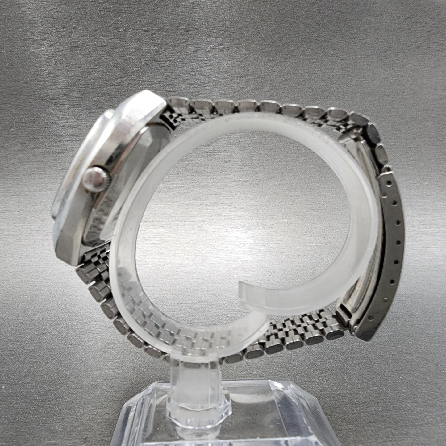 Seiko Digital Watch Men 37mm LCD Month Date Rectangle 0532-5019 PARTS