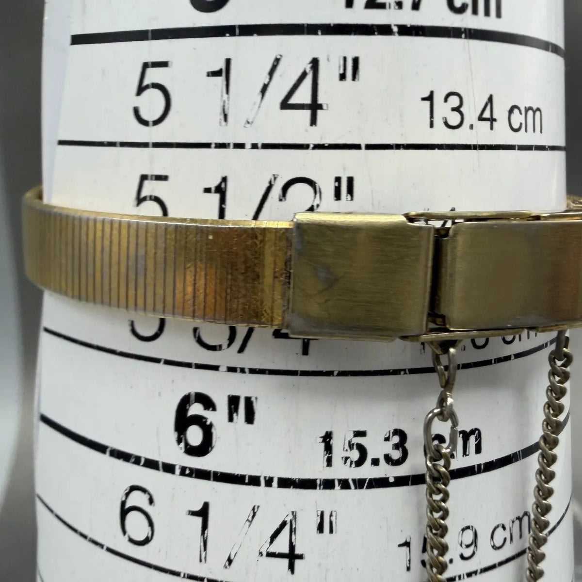 Seiko Watch Women 17mm Champgne Dial Gold Tone Rectangle 5421-5029 New Battery O10