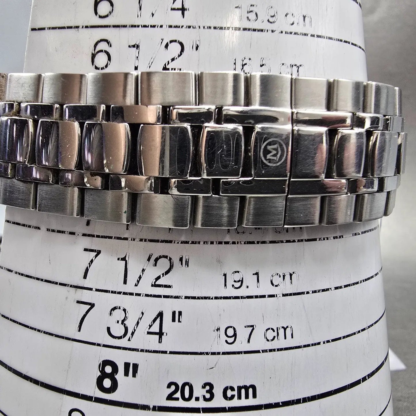 Movado Museum Watch Men 41mm Silver Dial Silver Tone 01.1.14.1085 New Battery10