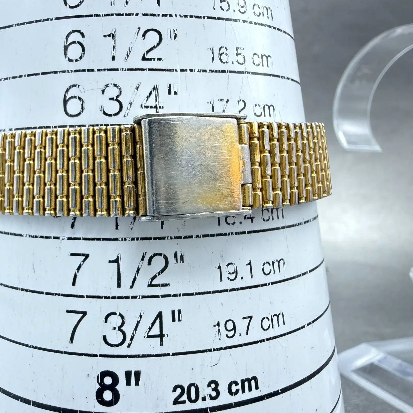 Seiko Tank Watch Women 19mm Champagne Dial Gold Tone 2Y01-5D19 New Battery10