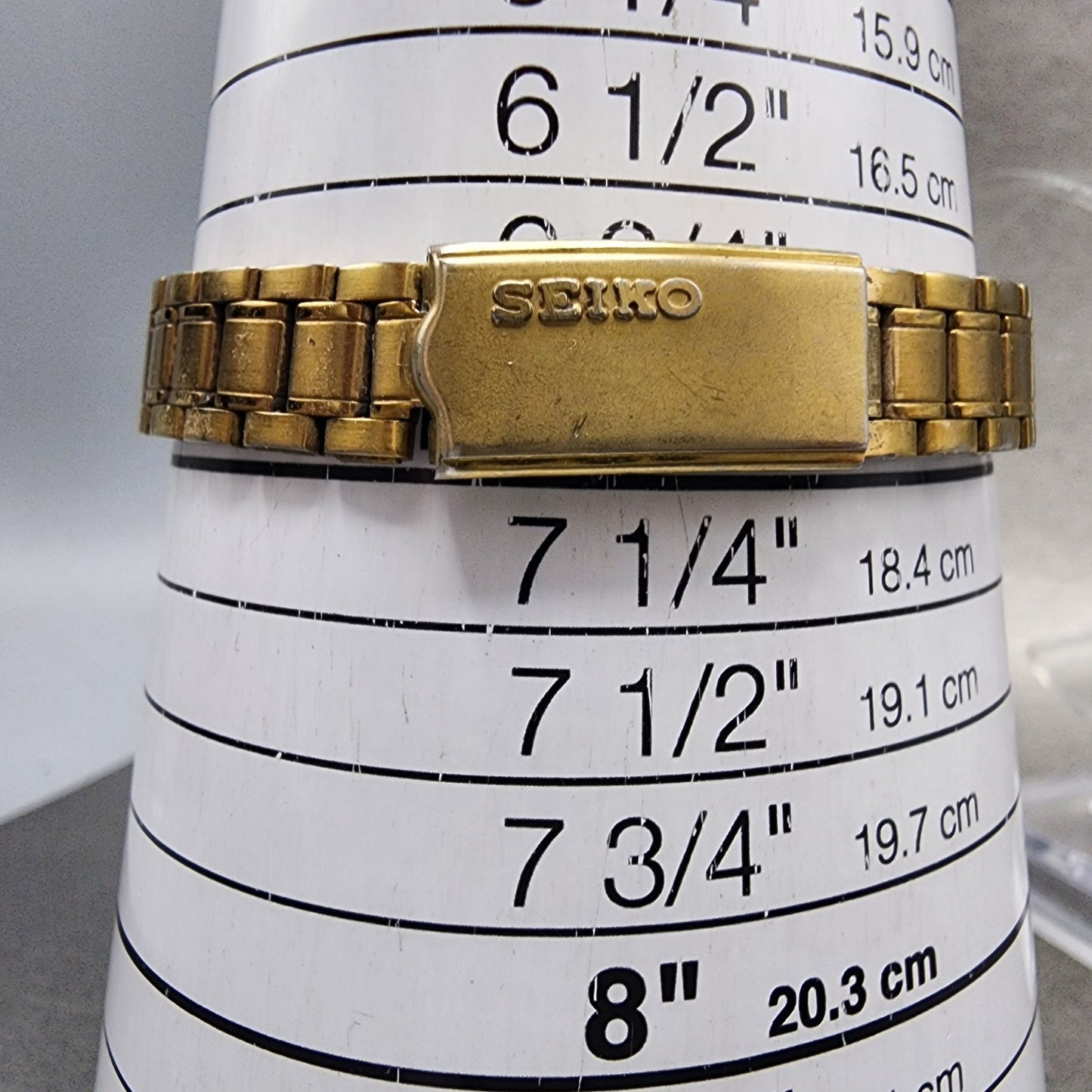 Seiko Watch Women 24mm Gold Mickey Dial Gold Tone Daydate 3y030039 New Battery10