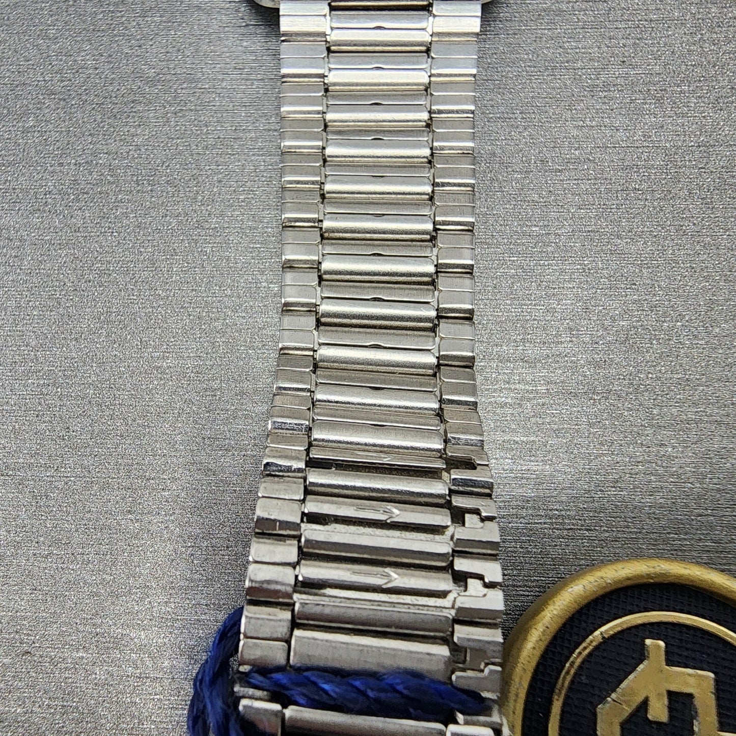 Seiko SQ Watch Case and Bracelet 38mm Steel CM009M Vintage