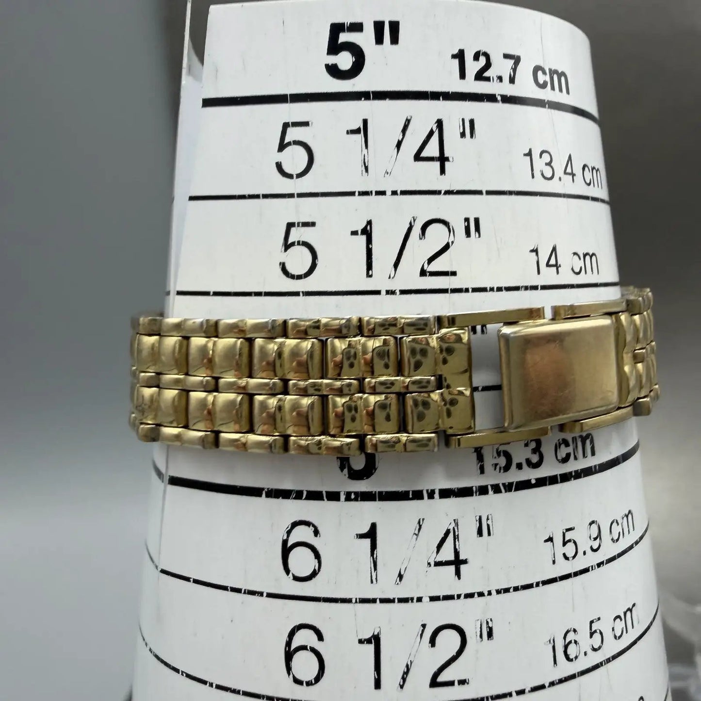 Gruen Watch Women 16mm Black Dial Gold Tone Oval new Battery Vintage10
