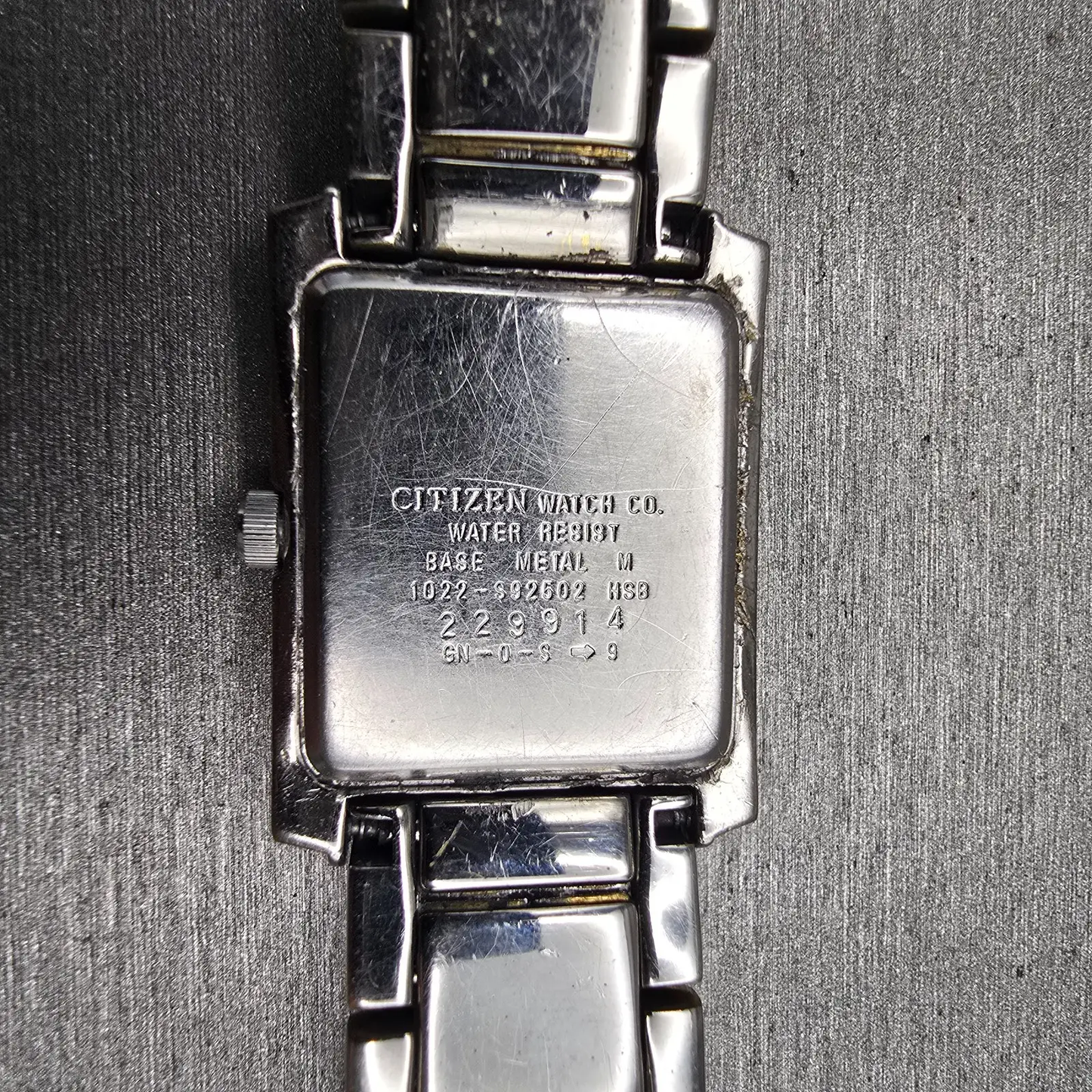 Citizen Watch Women 22mm White Dial Silver Tone Gemmed 1022-S92602 New Battery10