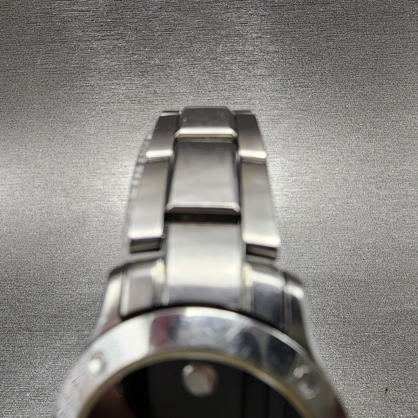 Movado Museum Watch Women 25mm Black Dial Stainless Steel Round New Battery