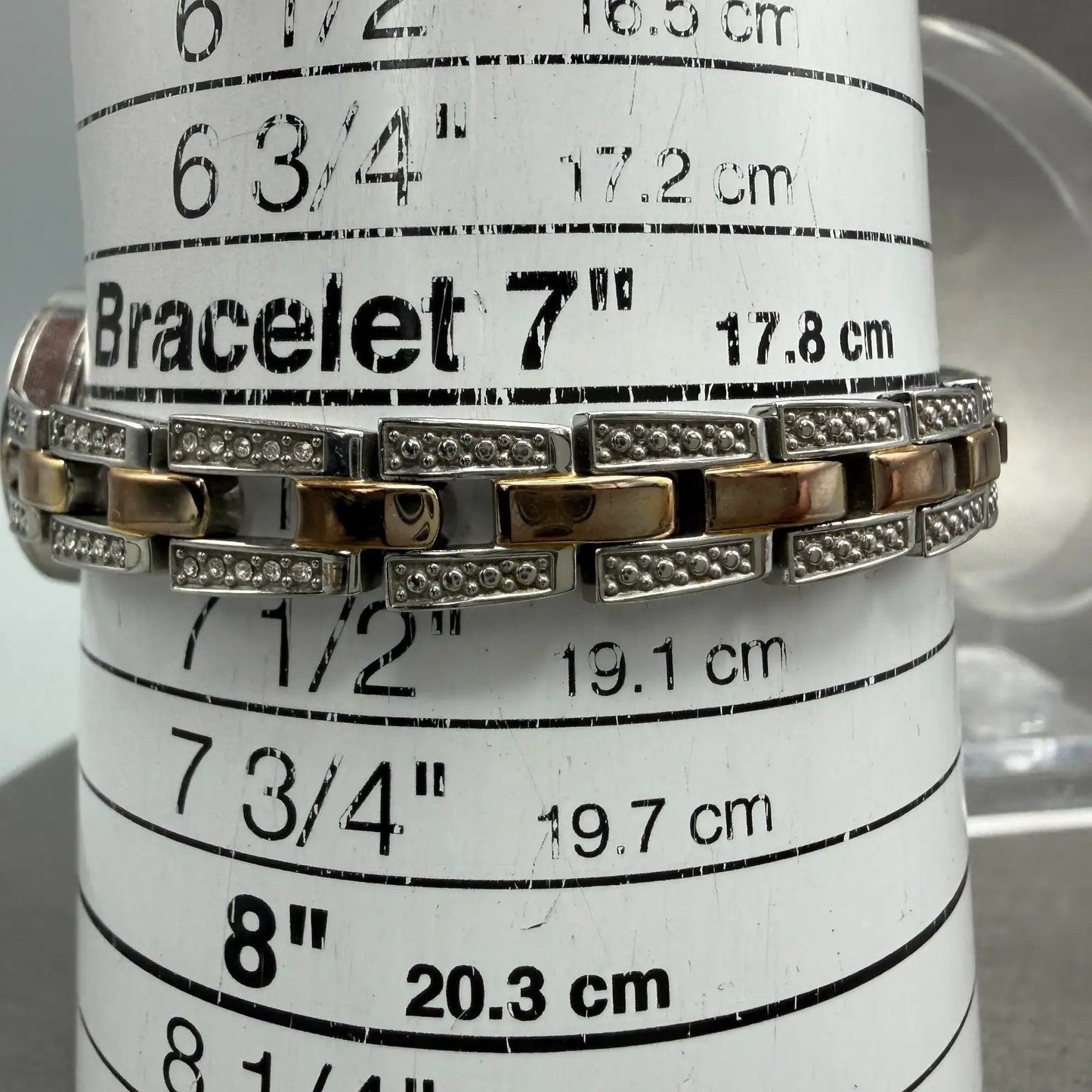 Bulova Watch Women 22mm MOP Dial Two Tone Round 98L212 New Battery Vintage10