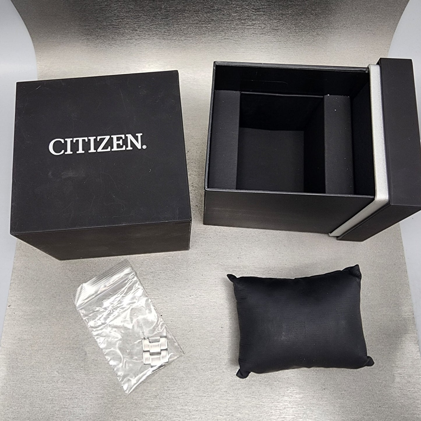 Citizen Eco-Drive Atomic Watch Men 37mm White Dial Titanium Date H110-T018360