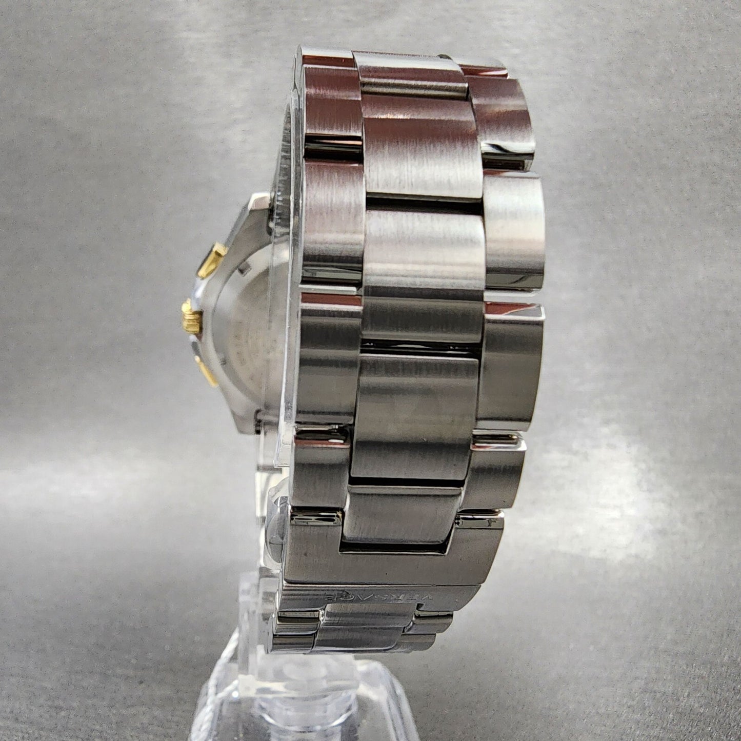 Versace Meduase Chronograph Watch Women 40mm White Dial Steel Date VE3CA0523