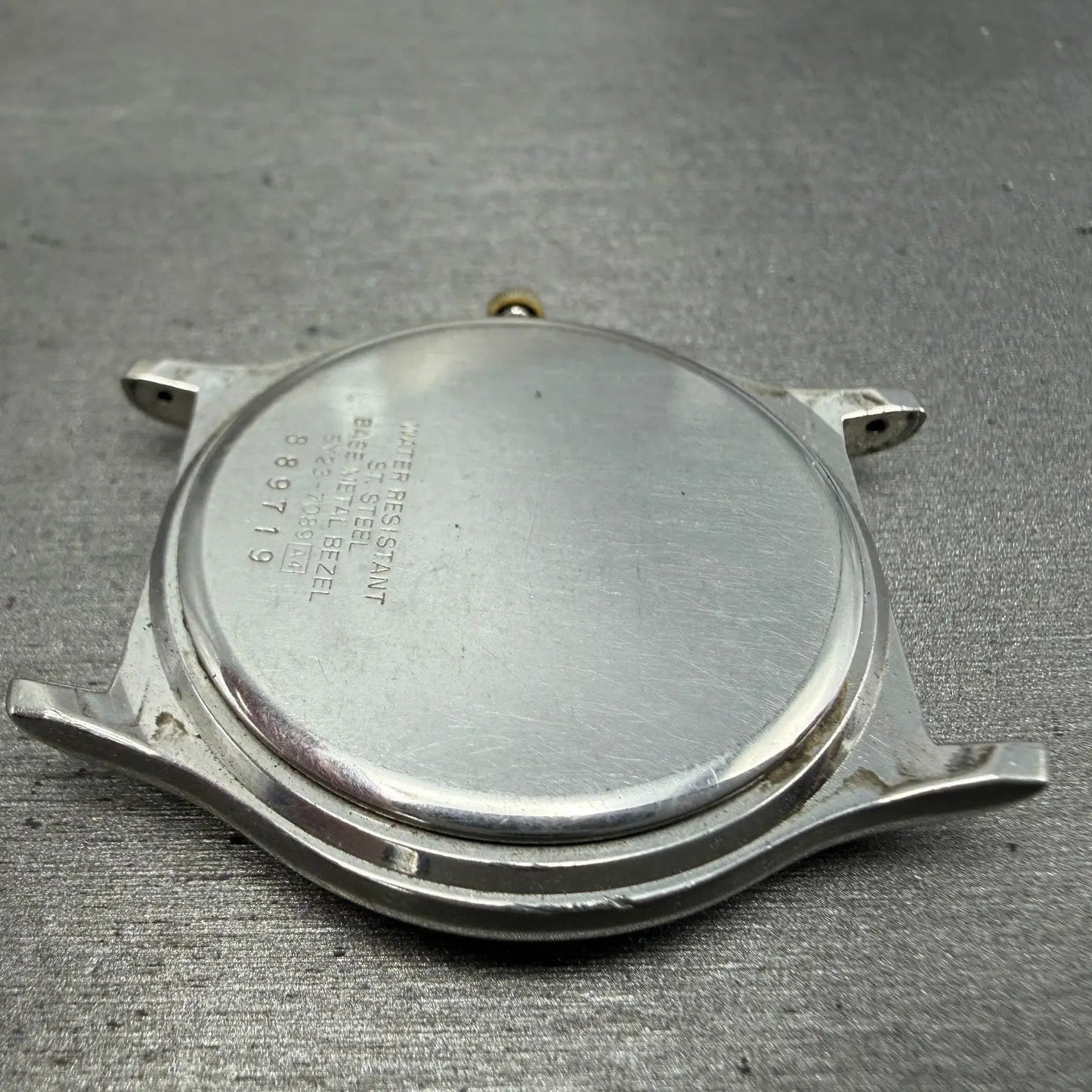 Seiko SQ Watch Men 36mm White Dial Silver Tone Dadyate 5Y23-7089 PARTS11