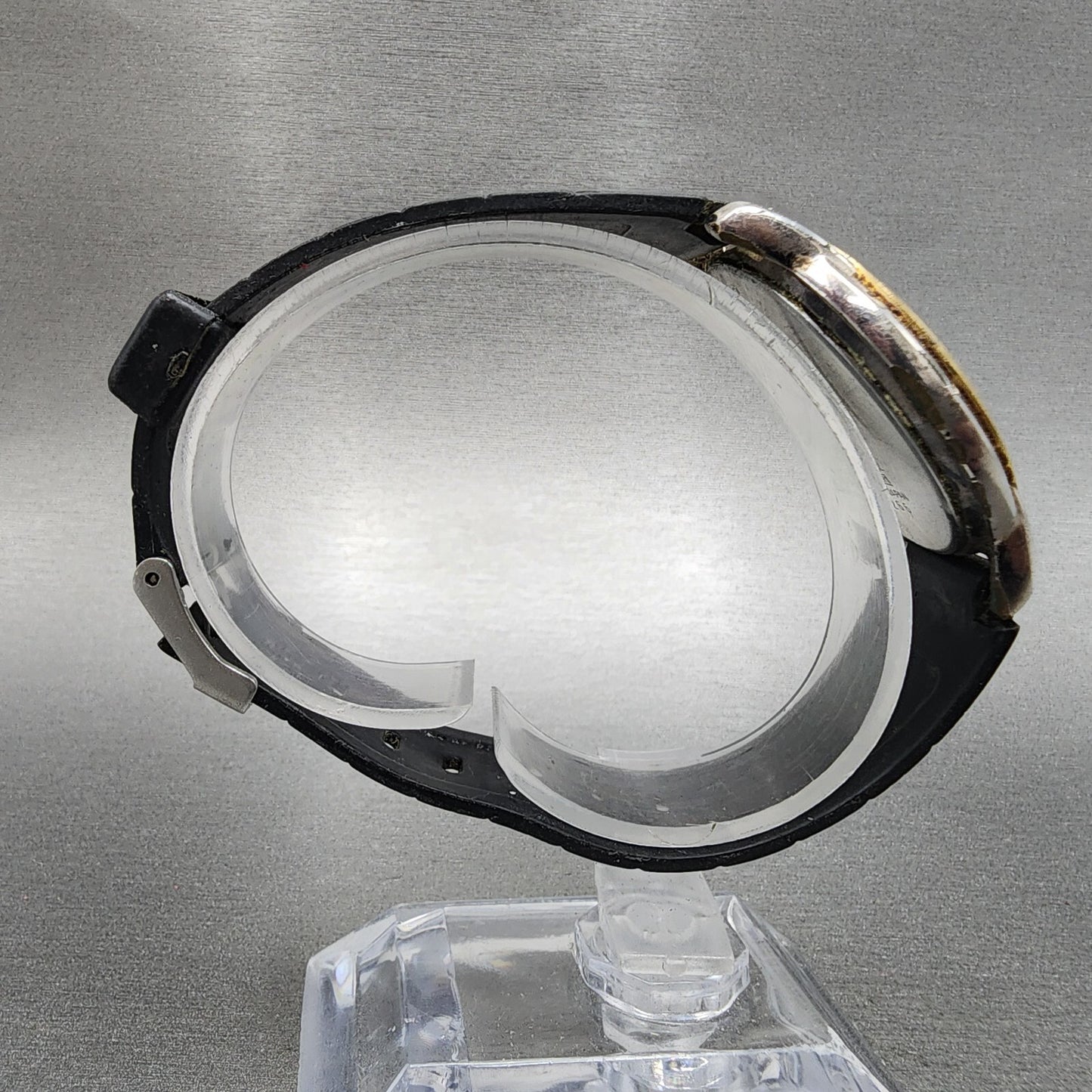Seiko Watch Men 36mm Champagne Dial Two Tone Date Round V732-0P79 PARTS