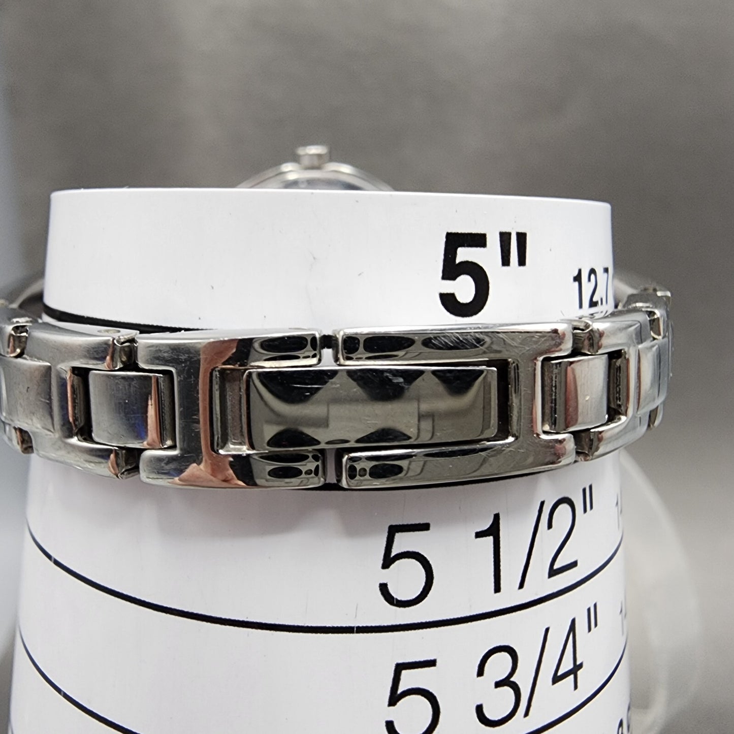 Citizen Watch Women 27mm Pink Dial Stainless Steel Round Bangle New Battery