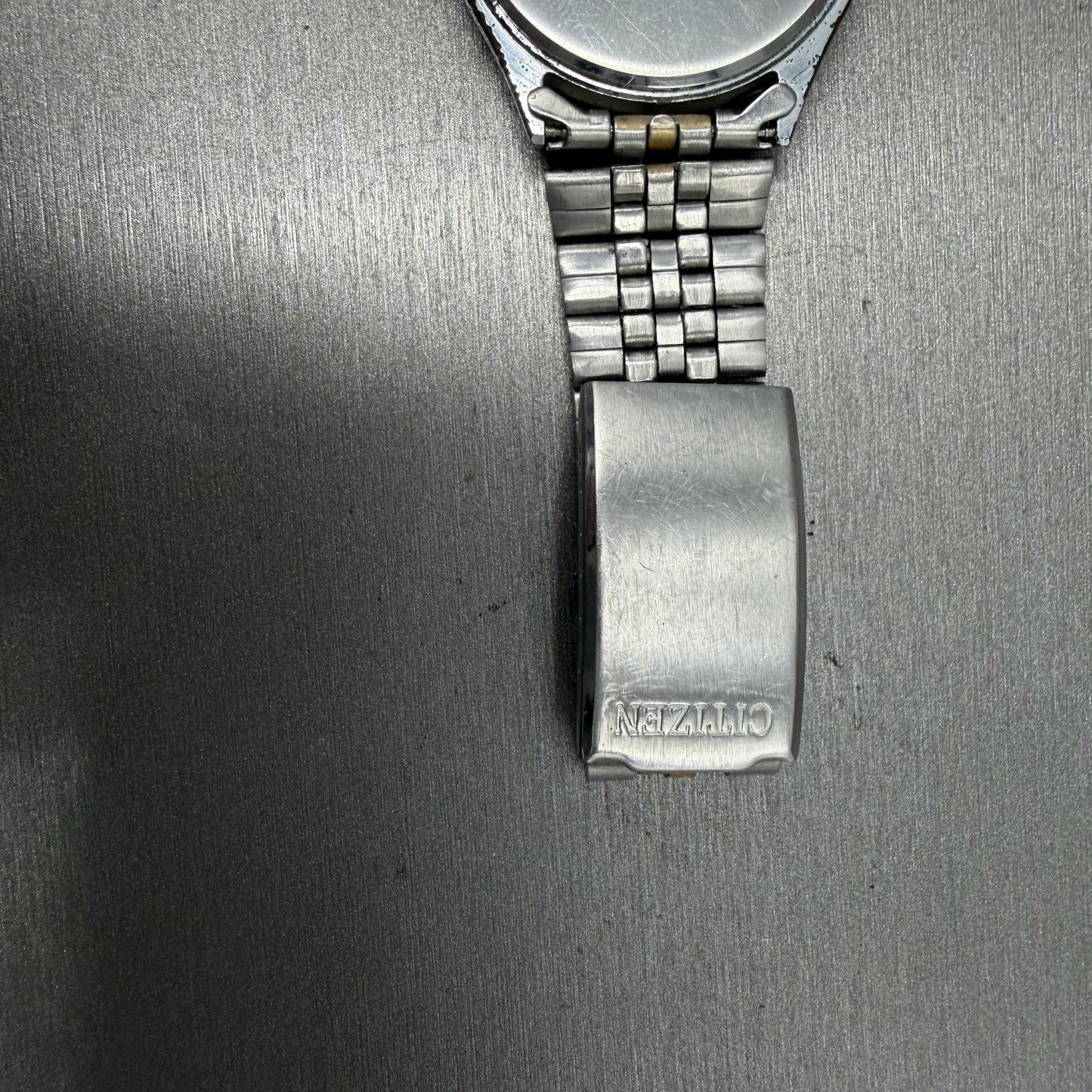 Citizen CQ President Watch Men 35mm Champagne Dial Two Tone Daydate PARTS12