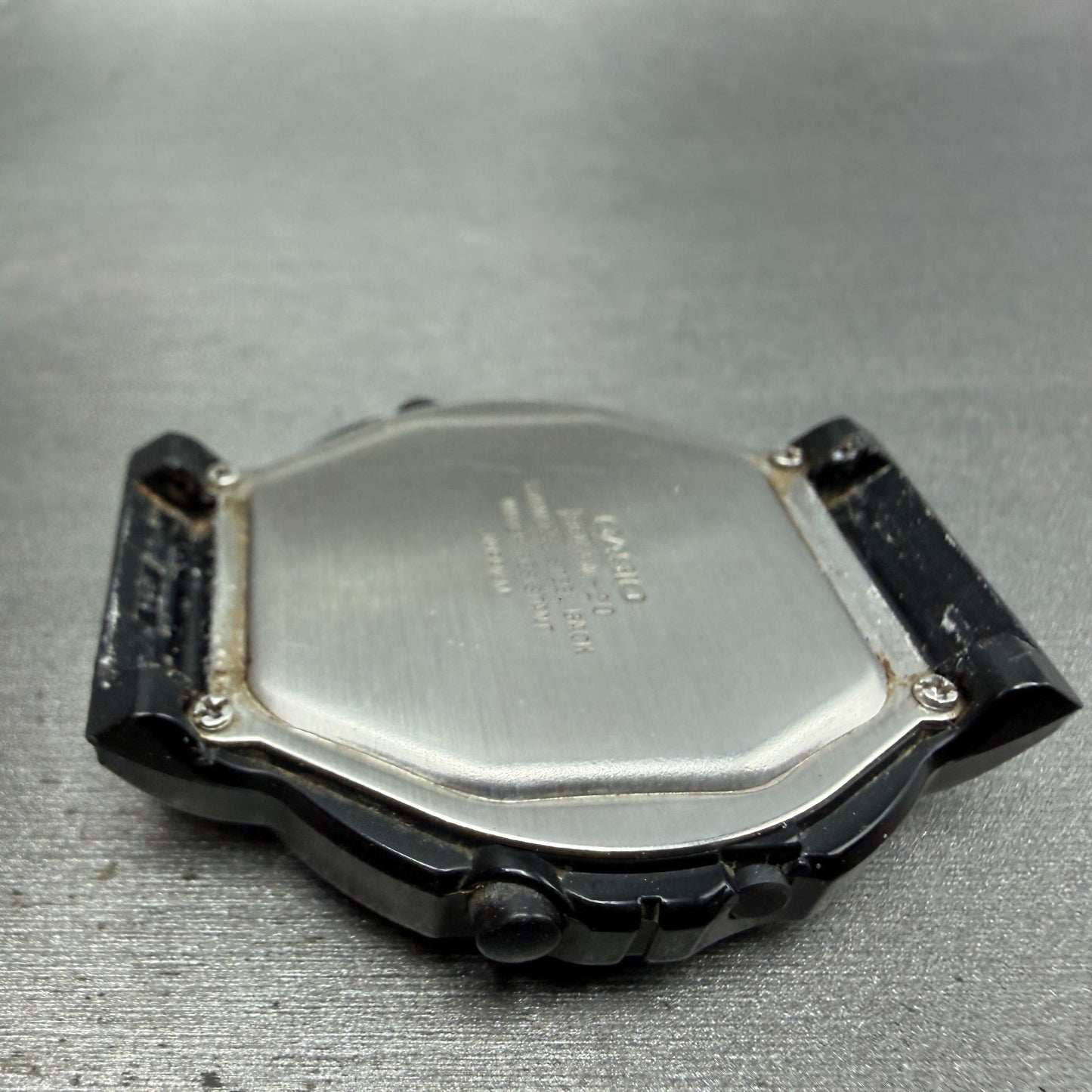 Casio Speed Memory AW-20 Watch Men 41mm Analog Digital Black Tone New Battery BH10