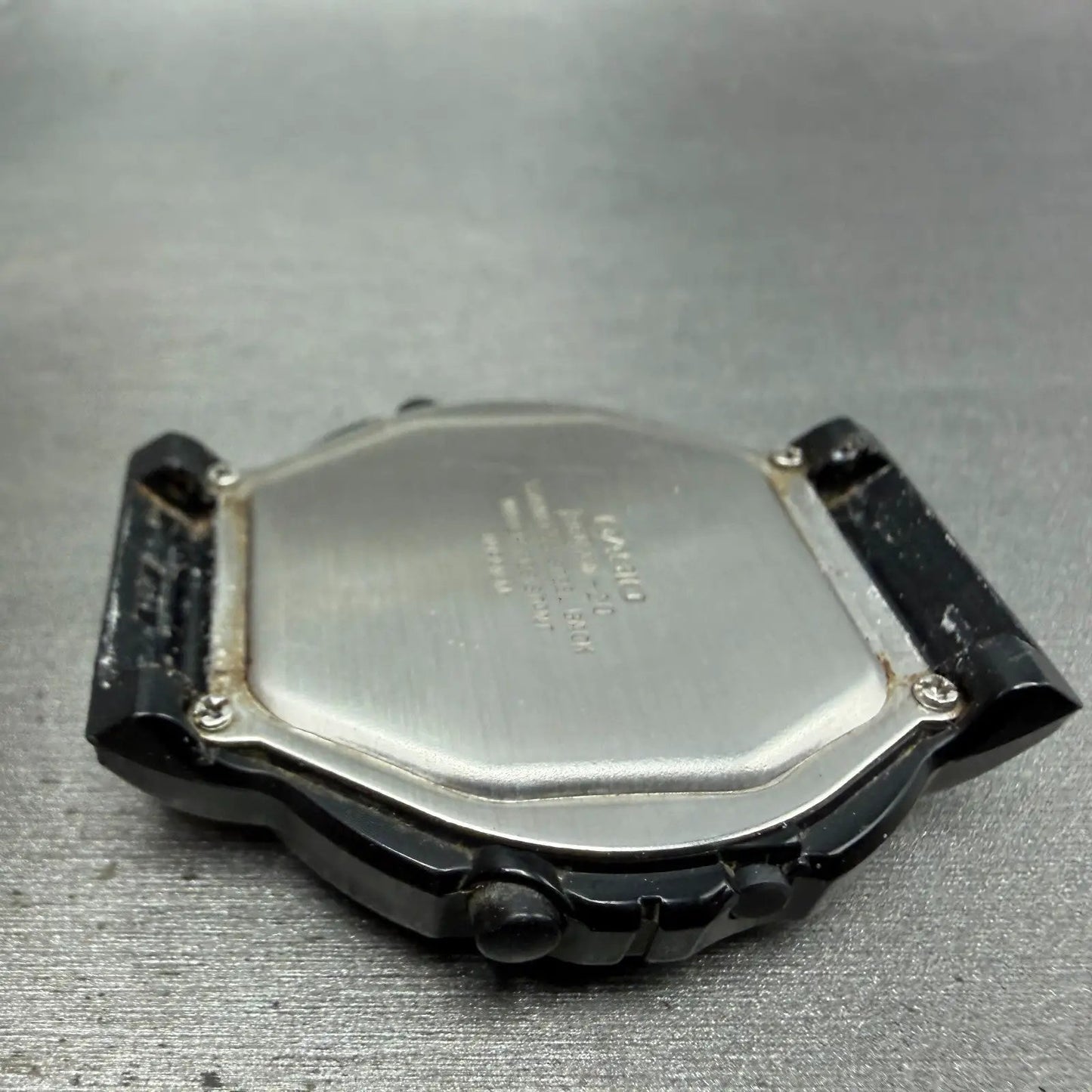Casio Speed Memory AW-20 Watch Men 41mm Analog Digital Black Tone New Battery BH10