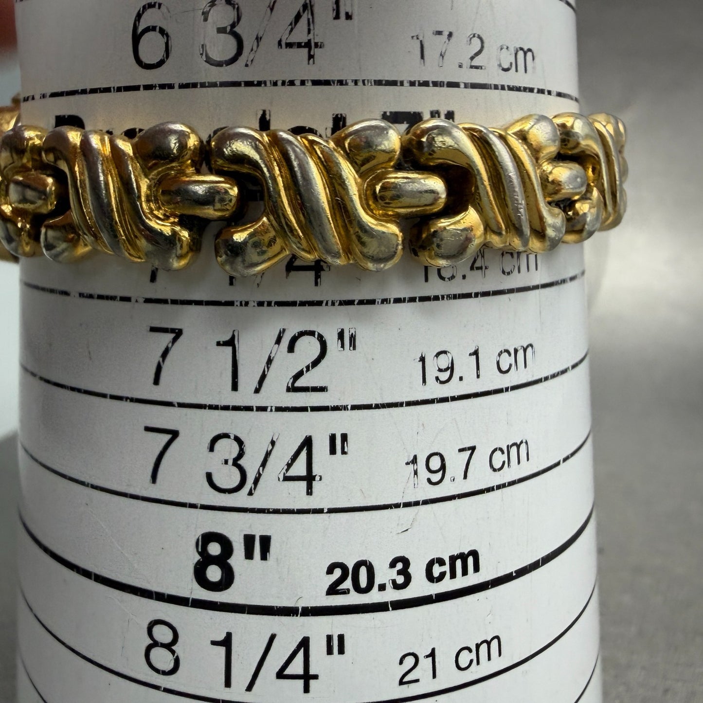 Seiko Watch Women 16mm Silver Dial Two Tone Rectangle 1n00-5h69 New Battery VTG10