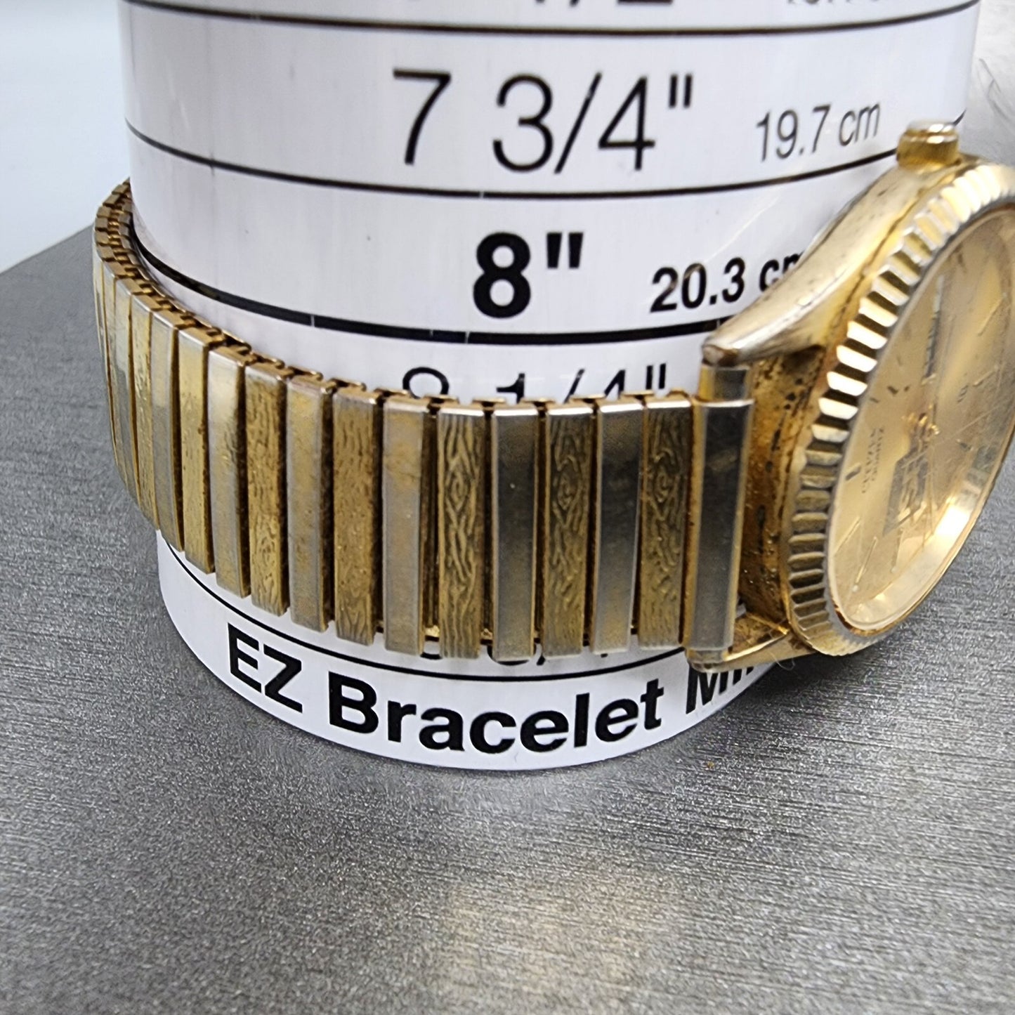 Citizen CQ President Watch Men 35mm Gold Dial Gold Tone 1100R12543 PARTS11