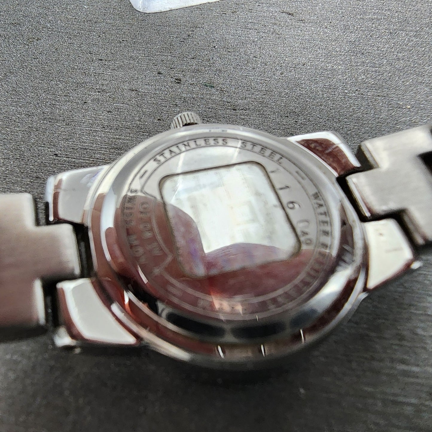 Givenchy Watch Women 24mm Black Dial Stainless Steel Round New Battery