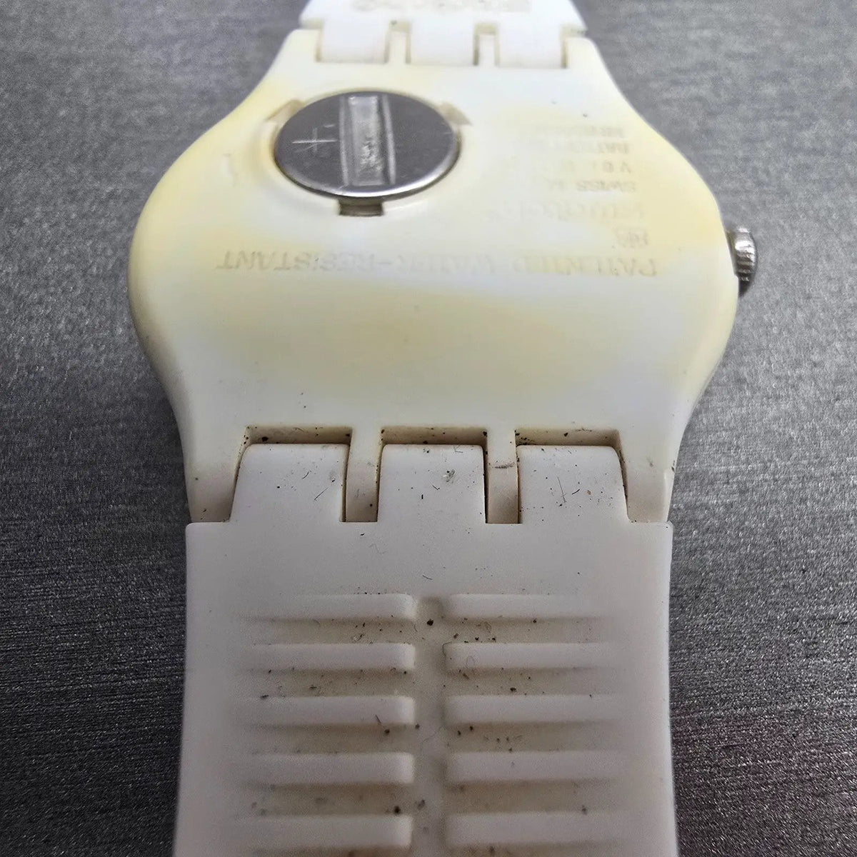 Swatch Perfect Ride Watch Men 41mm White Dial White Case SUOW701J New Battery14