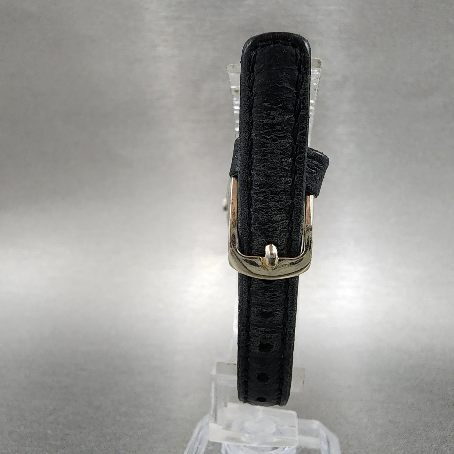 Orient Tank Watch Women 20mm Champagne Dial Gold Tone Rectangle New Batt