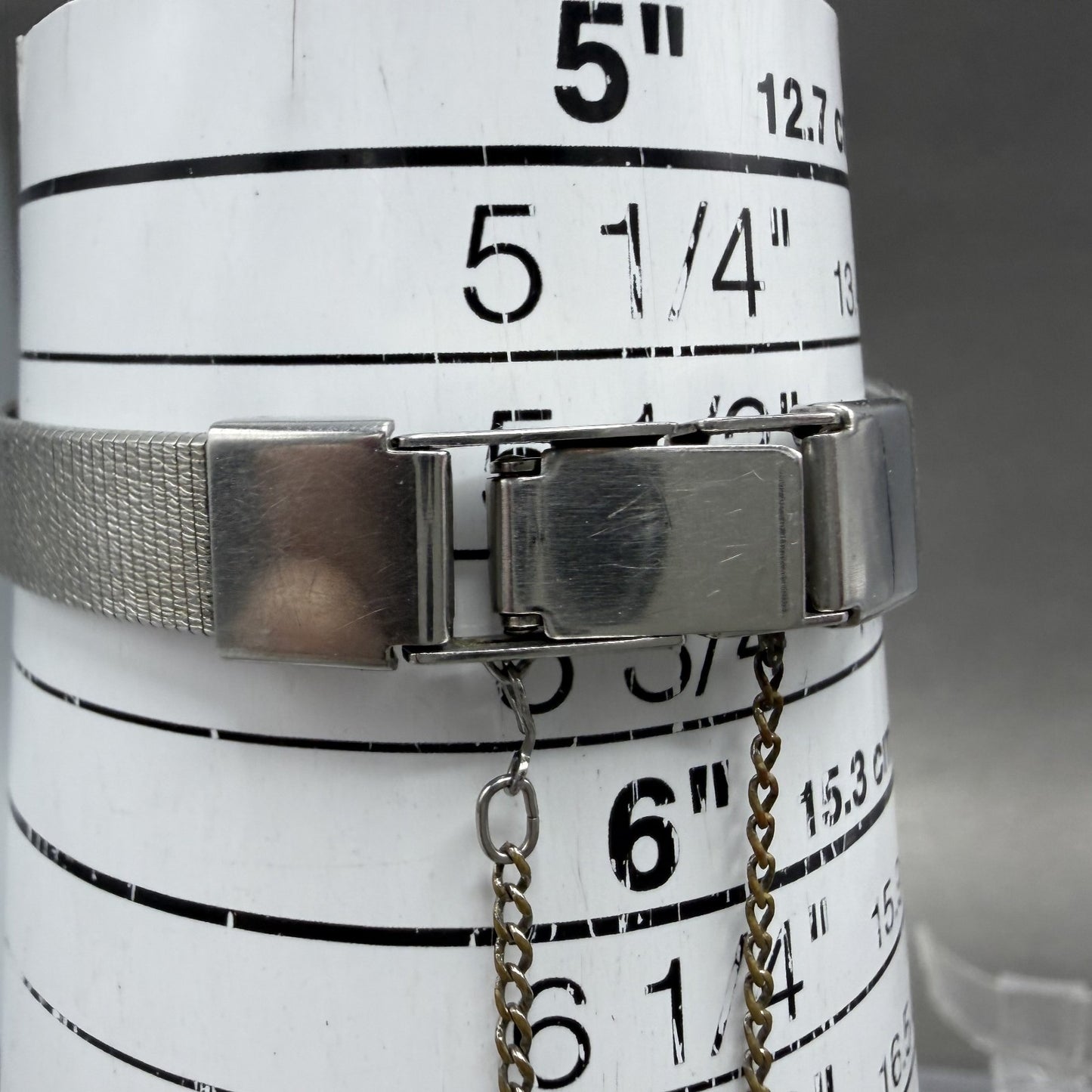 Seiko Watch Women 18mm Silver Dial Silver Tone Round 2C20-0020 New Battery9