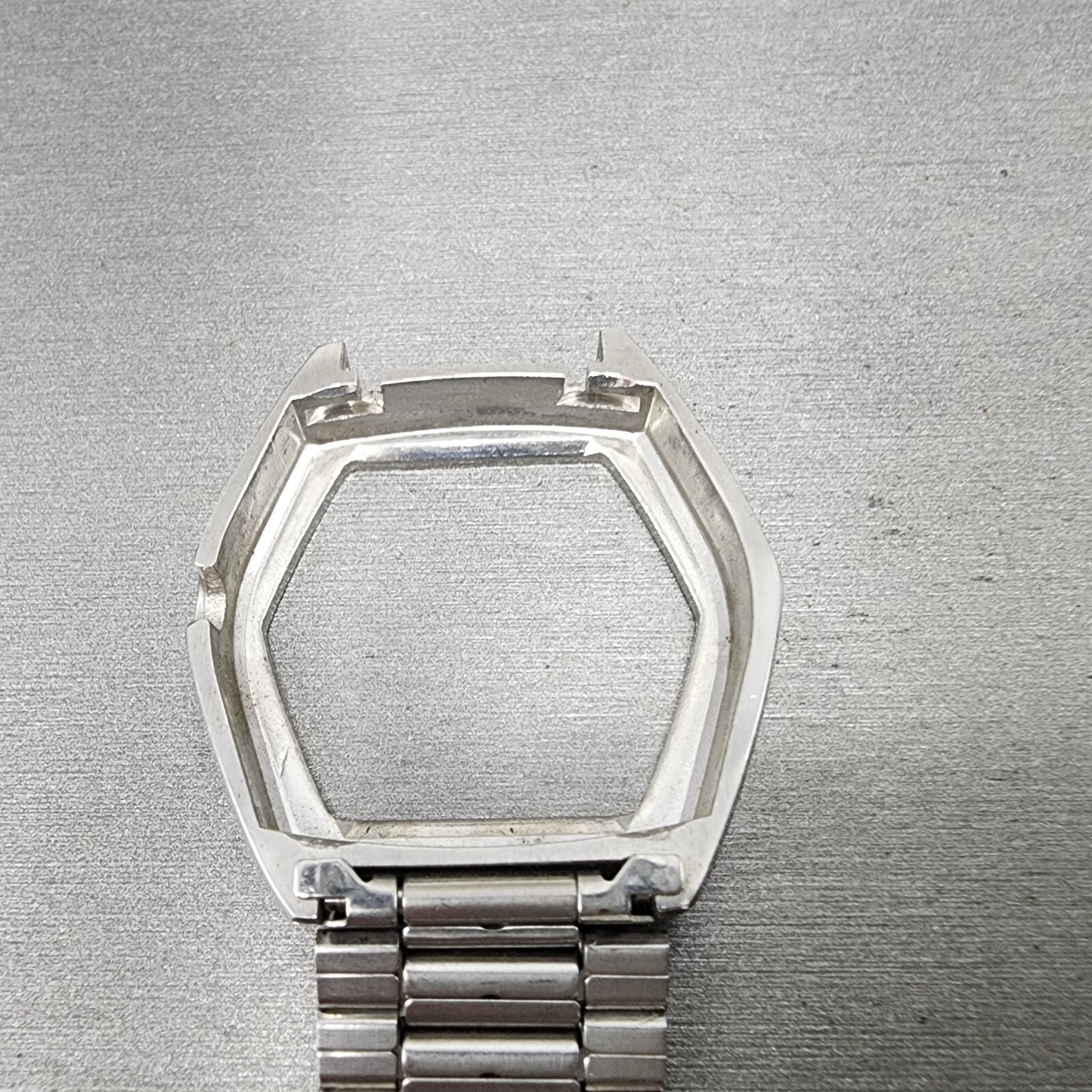 Seiko SQ Watch Case and Bracelet 38mm Steel CM009M Vintage