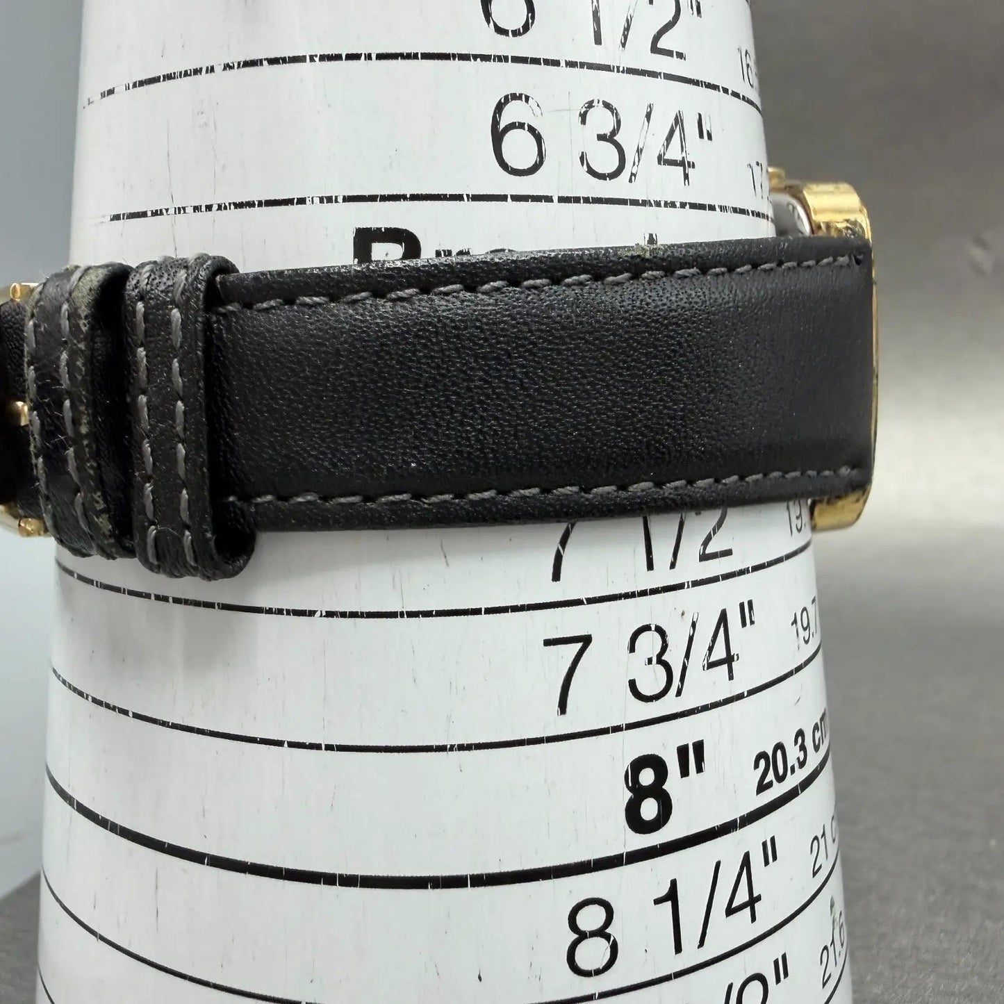 Seiko Watch Men 30mm Champagne Dial Gold Tone Rectangle 7431-5250 New Battery13