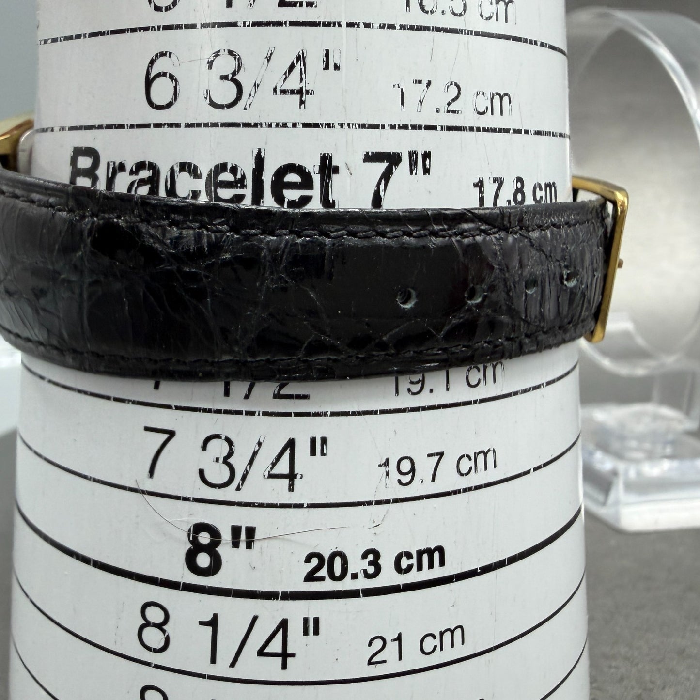 Longines Tank Watch Men 29mm Black Dial Gold Tone Rectangle 3699 952 New Batt10