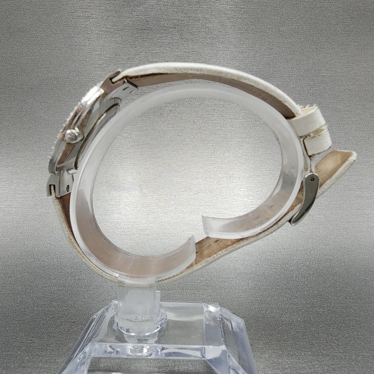 Skagen Steel Watch Women 32mm MOP Dial Silver Tone Round C644LSLW1 New Battery