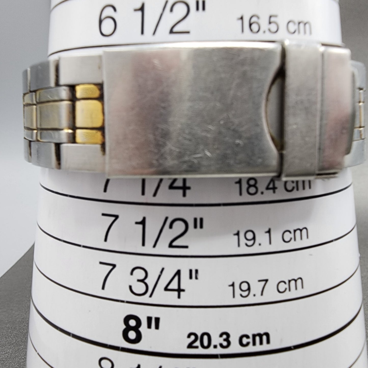 Seiko Tank Watch Men 26mm Champagne Dial Two Tone V701-5e40 New Battery