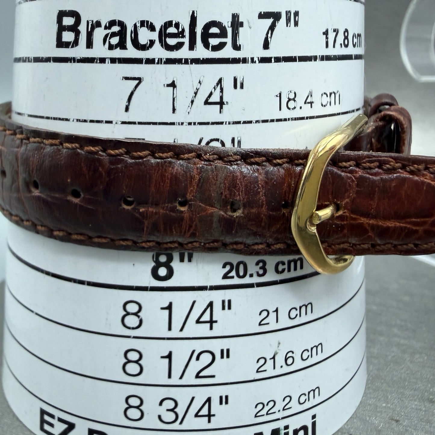 Seiko Watch Men 34mm White Dial Gold Tone Round 7N00-8A00 New Battery Vintage10