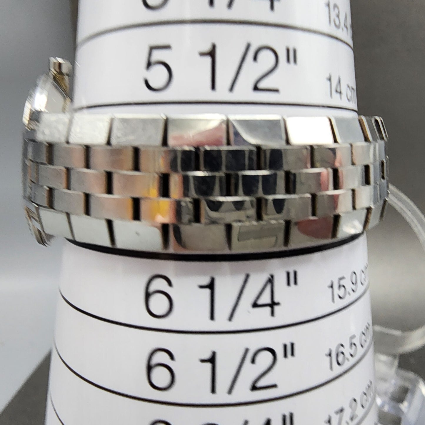 Movado Faceto Watch Women 25mm black Dial Steel Diamonds Round 605586 New Batt