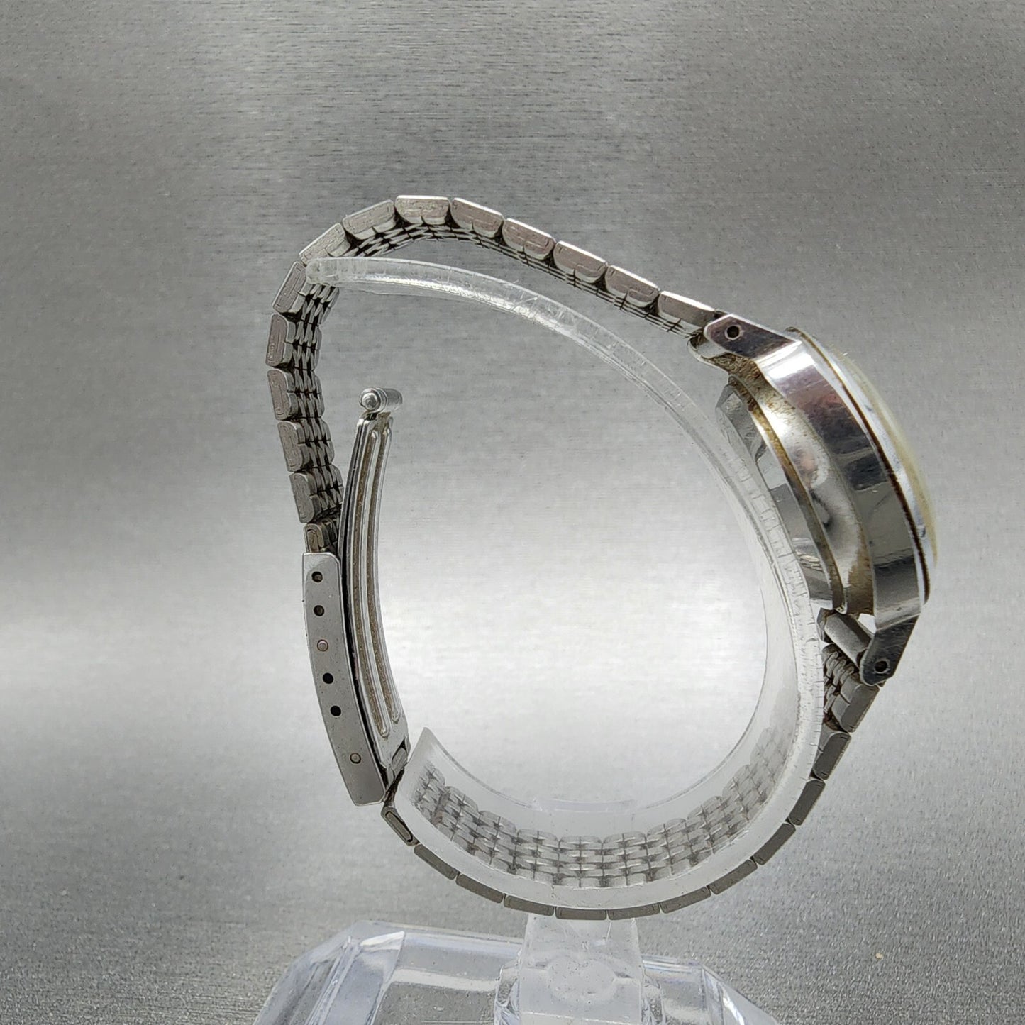 Seiko Maticlady Watch Women 24mm White Dial Steel Date 2517-3201 PARTS