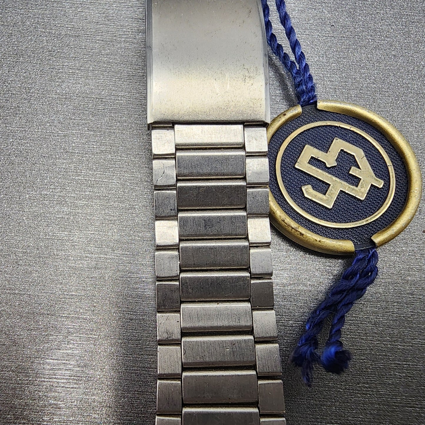 Seiko SQ Watch Case and Bracelet 38mm Steel CM009M Vintage