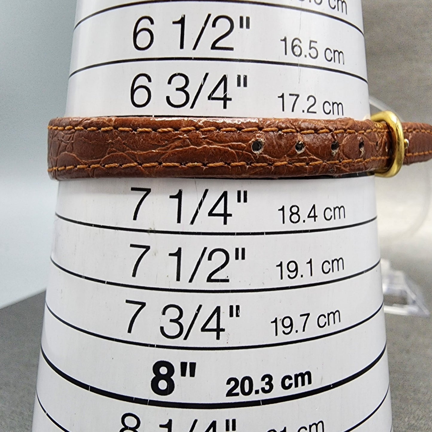 Citizen Watch Women 24mm White Dial Gold Tone Round 6031-077211 New Battery