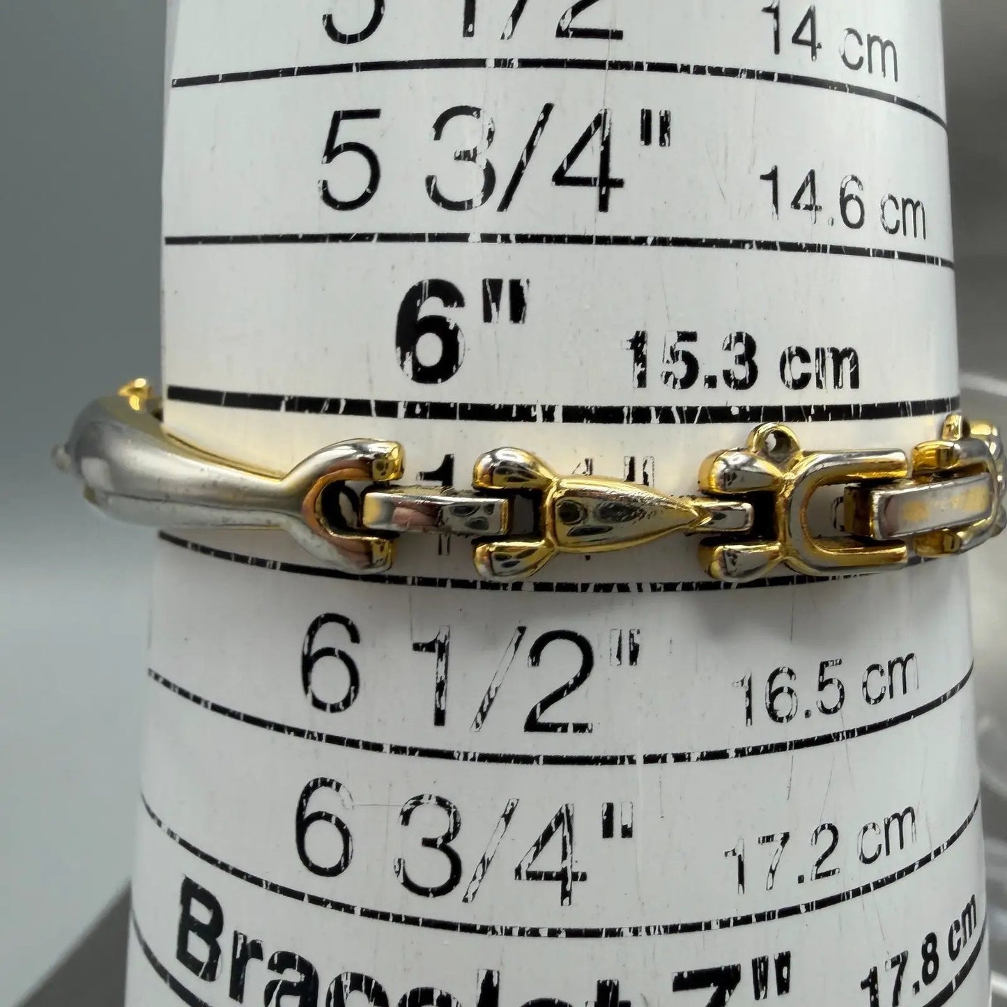 Junghans Watch Women 21mm Gold Dial Gold Tone Round Bangle New Battery10