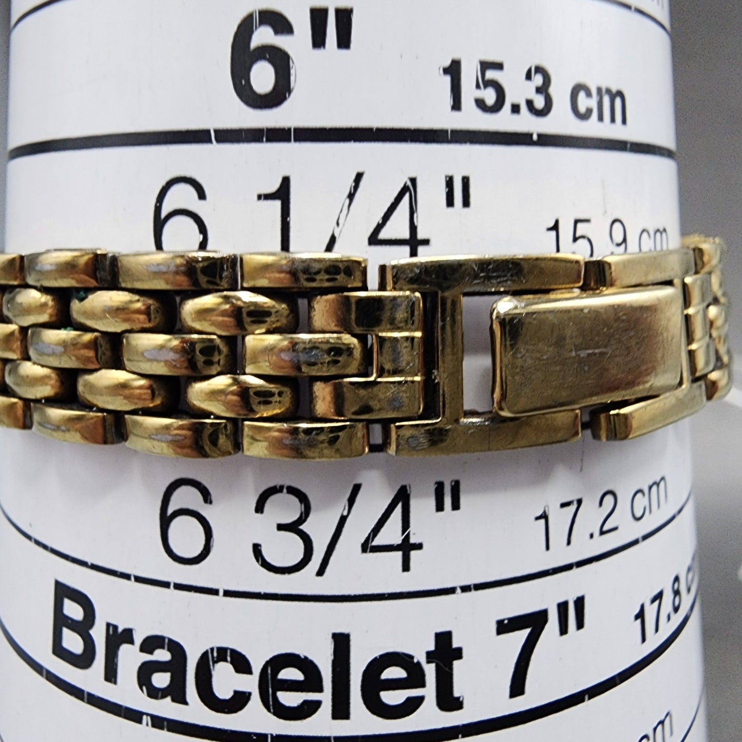 Seiko Tank Watch Women 13mm Silver Tone Gold Tone Rectangle 2e206859 NewBattery10