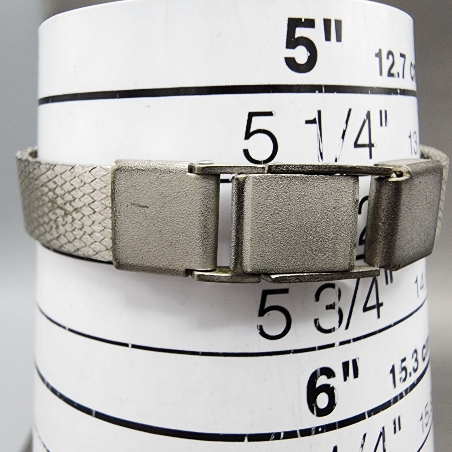 Orient Tank Watch Women 19mm White Dial Silver Tone Manal Wind Rectangle Runs10