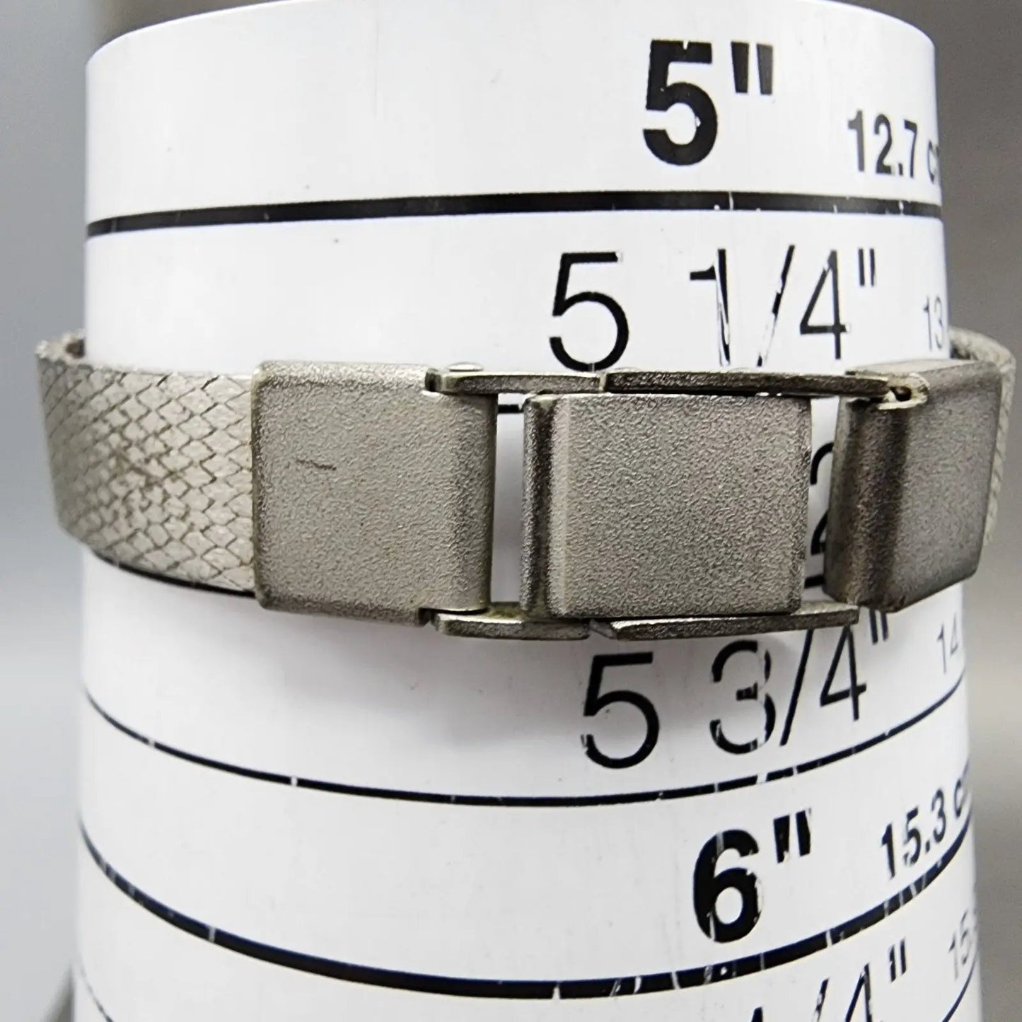 Orient Tank Watch Women 19mm White Dial Silver Tone Manal Wind Rectangle Runs10
