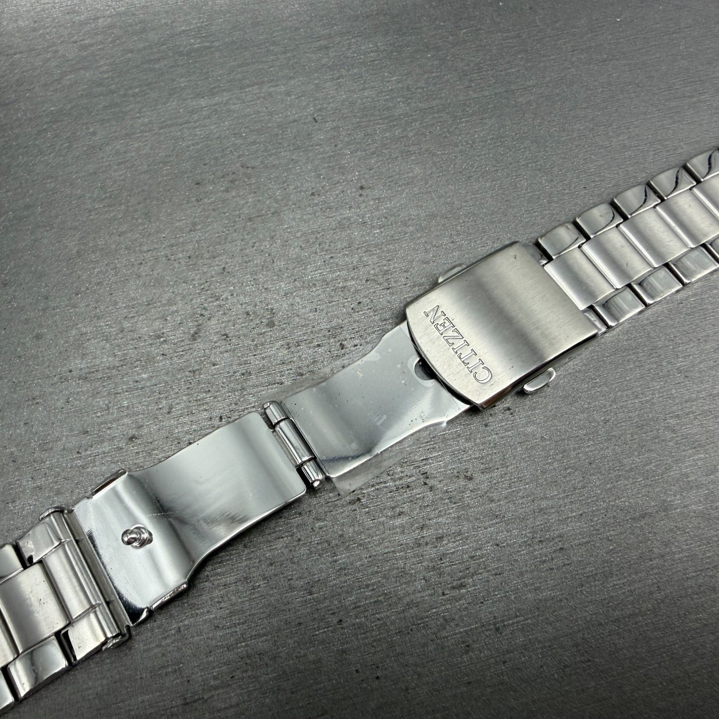 Citizen Bracelet 23mm Stainless Steel Tri Folding Clasp17