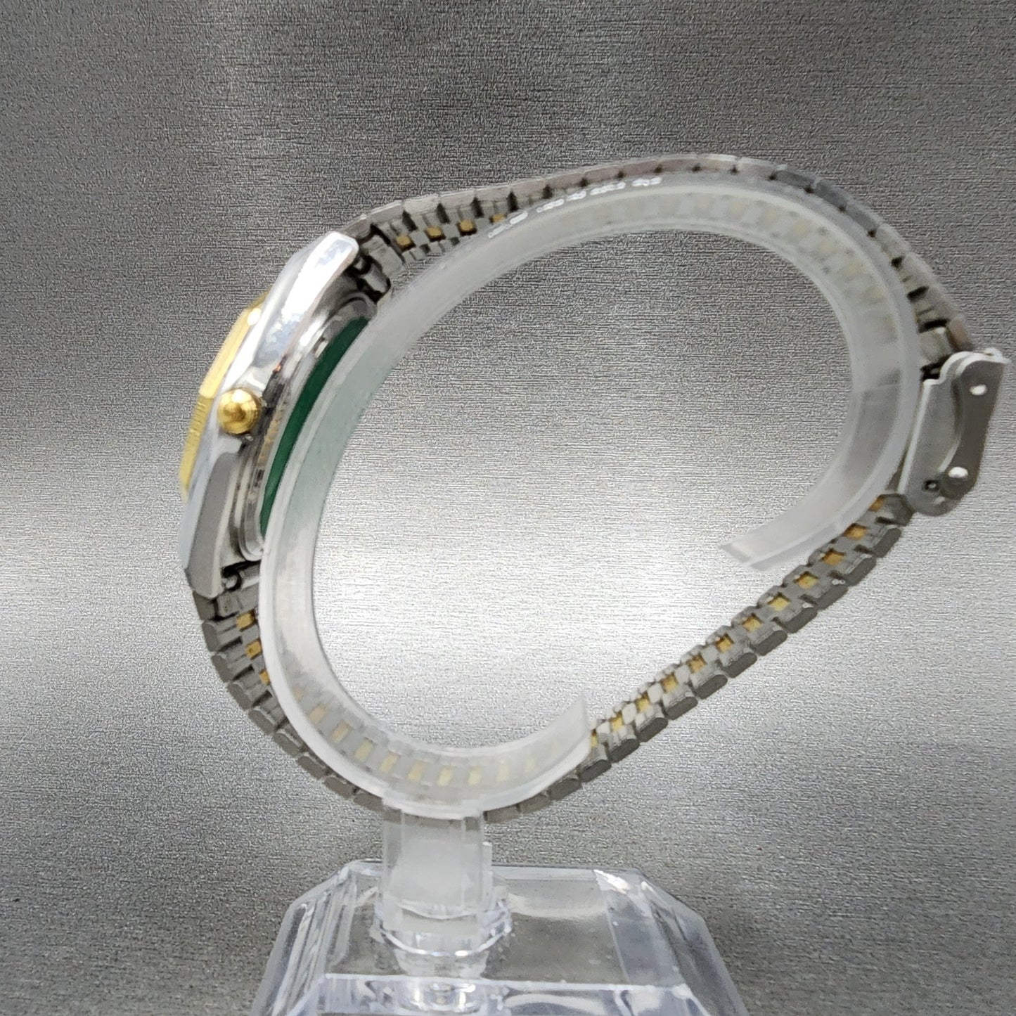 Citizen CQ Watch Men 34mm Champagne Dial Two Tone Daydate 3801-289536 PARTS
