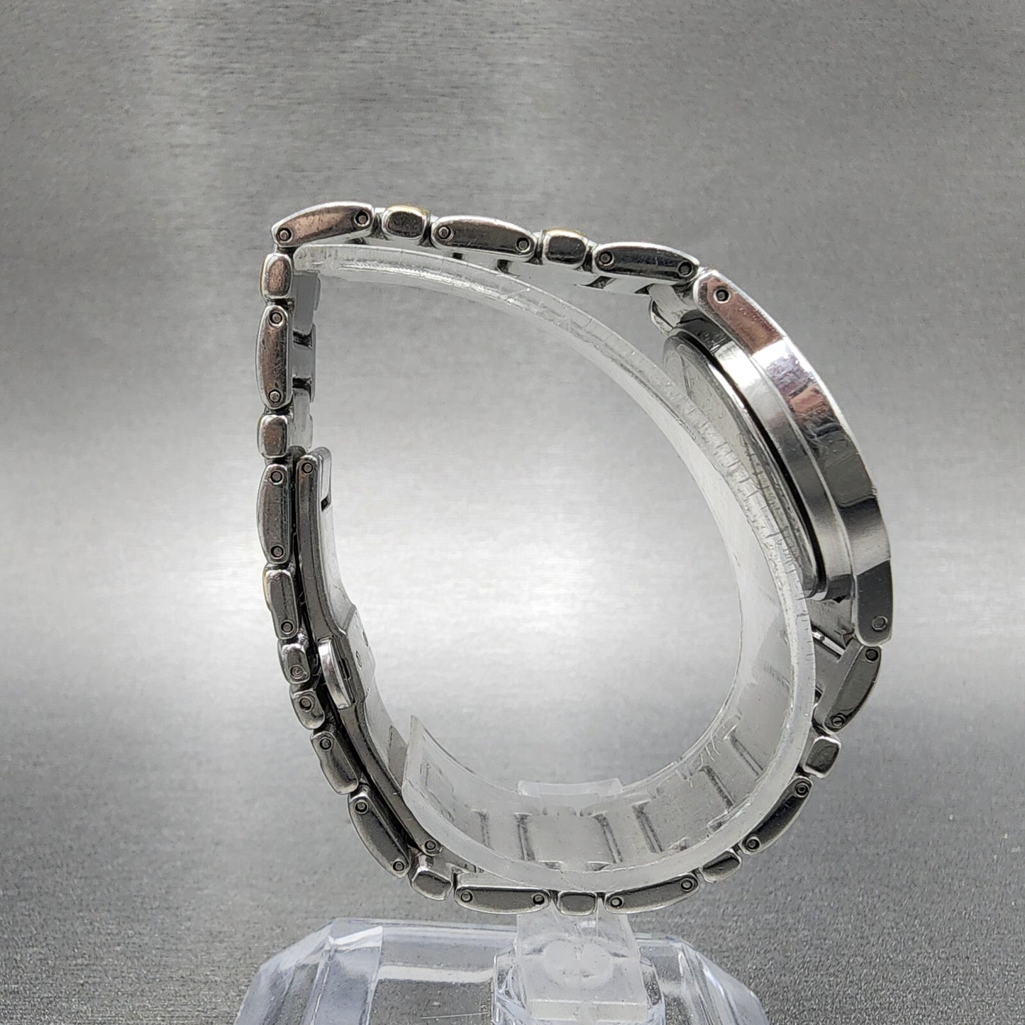 Maurice Lacroix Miros Watch Women 24mm Silver Dial Two Tone Round New Battery