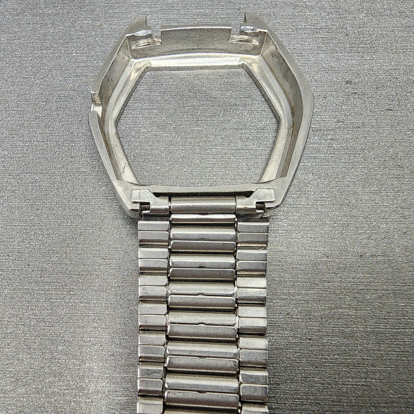 Seiko SQ Watch Case and Bracelet 38mm Steel CM009M Vintage