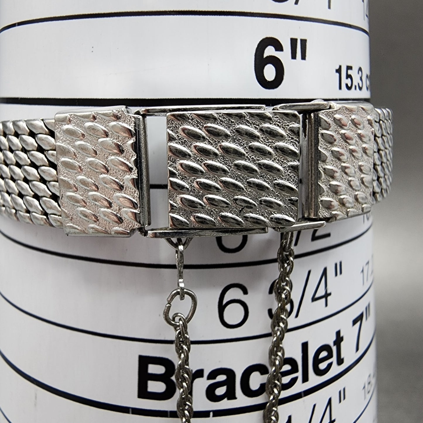 Seiko Exceline Tank Watch Women 18mm Silver Dial Silver Tone Rectangle New Batt10