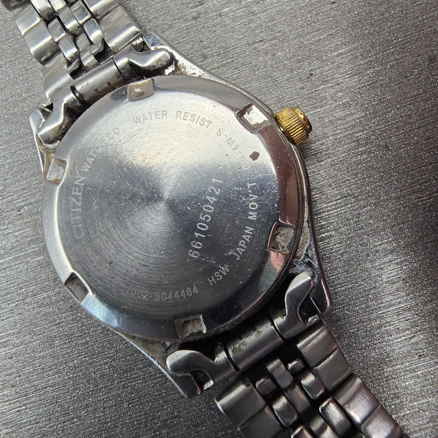 Citizen Watch Women 25mm MOP Dial Two Tone Daydate Gemmed 1002-S044464 New Batt10