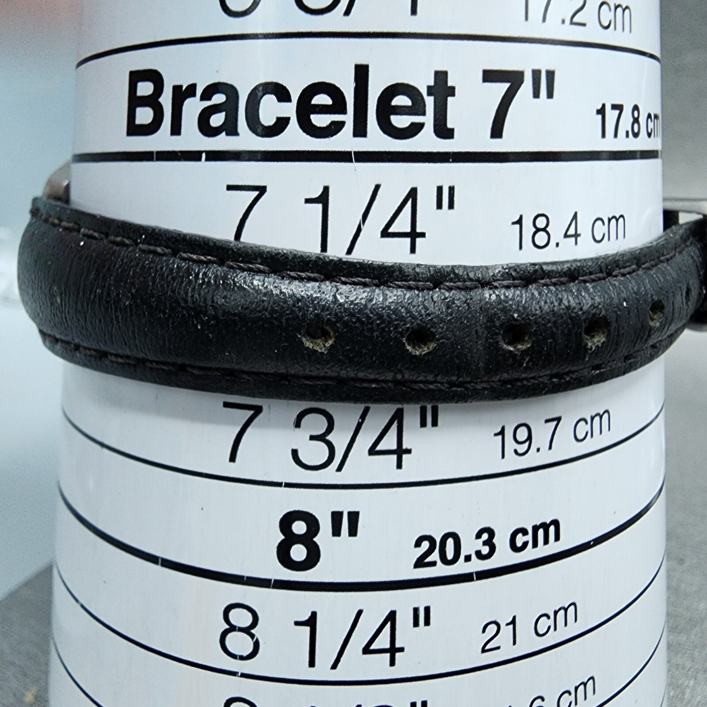 LL Bean Watch Women 30mm Black Dial Gray Tone Date Round Swiss PARTS11