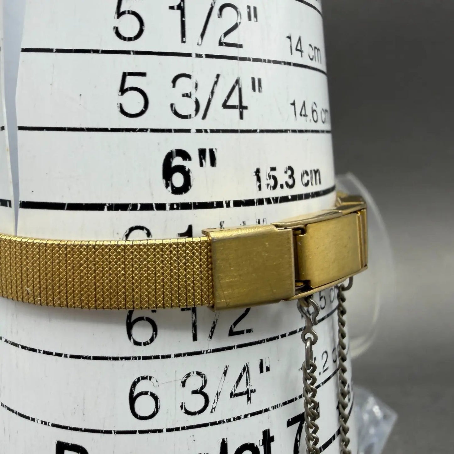 Seiko Watch Women 17mm Cream Dial Gold Tone Octagon VTG 4N00-5139 New Battery10