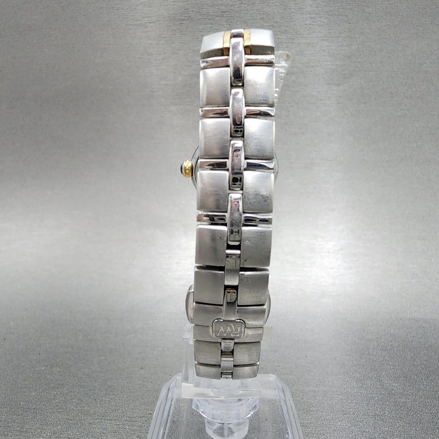 Raymond Weil Parsifal Watch Women 23mm MOP Dial Two Tone 9640 New Battery